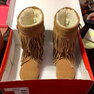 American Rag Fringe Boots